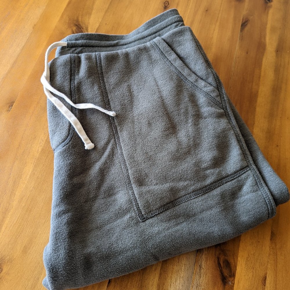 Marine Layer Garment Dyed Fleece Sweatpants - Green - XL